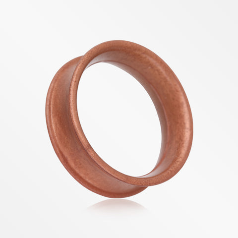A Pair of Ultra Flexible Metallic Bronze Silicone Double Flared Tunnel Plug