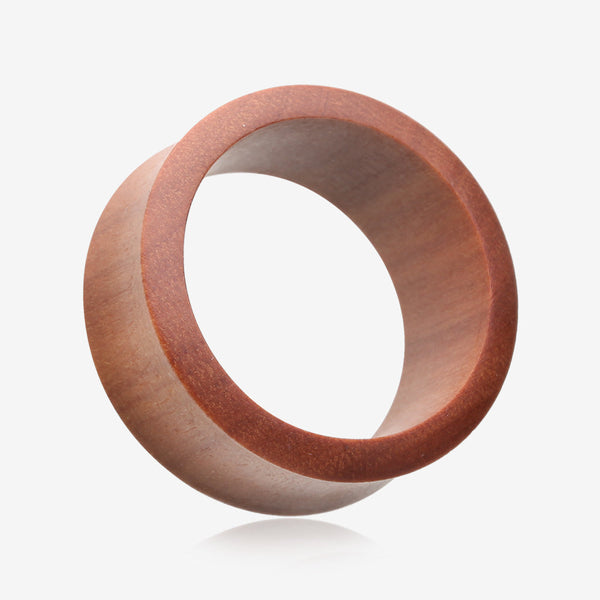 A Pair of Sabo Wood Double Flared Tunnel Plug