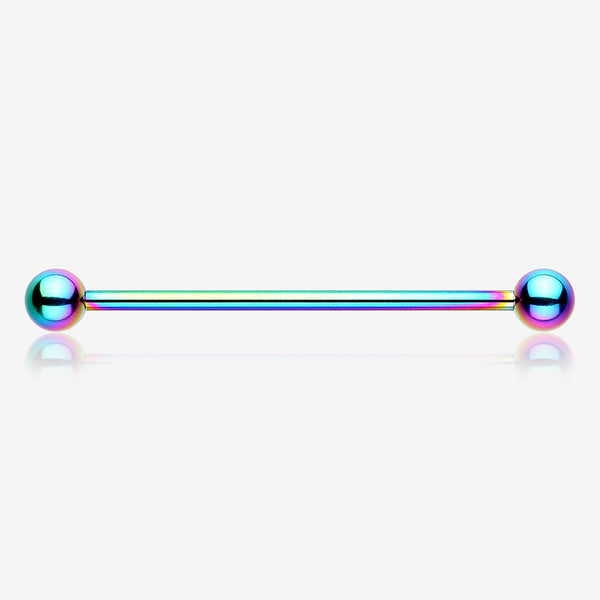 Colorline Basic Industrial Barbell-Rainbow
