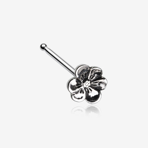 Anemone Flower Nose Stud Ring
