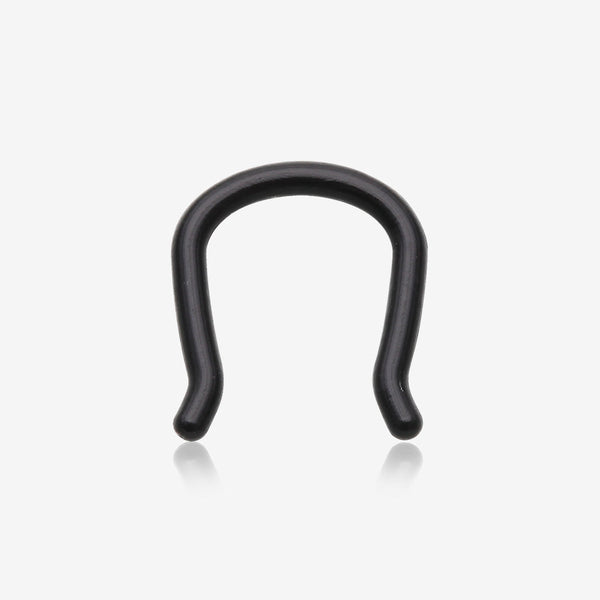 Bio-Flexible Soft Touch Septum Pincher-Black