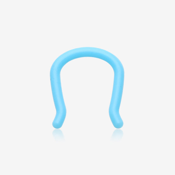 Bio-Flexible Soft Touch Septum Pincher-Light Blue