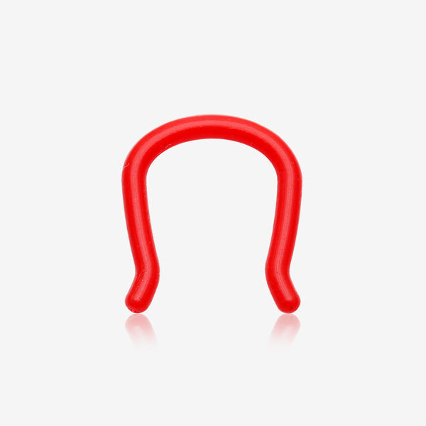 Bio-Flexible Soft Touch Septum Retainer-Red