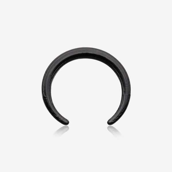 Bio-Flexible Soft Touch Septum Retainer-Black