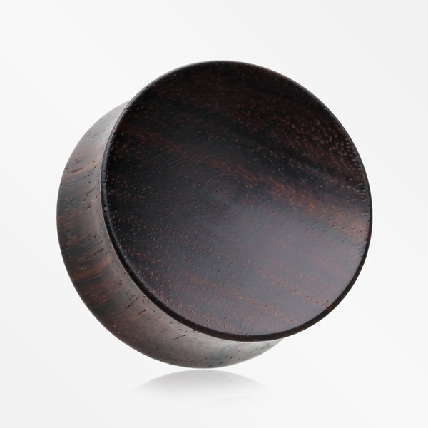 A Pair of Concave Rosewood Double Flared Plug