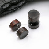 A Pair of Arang Wood Fake Plug Earring