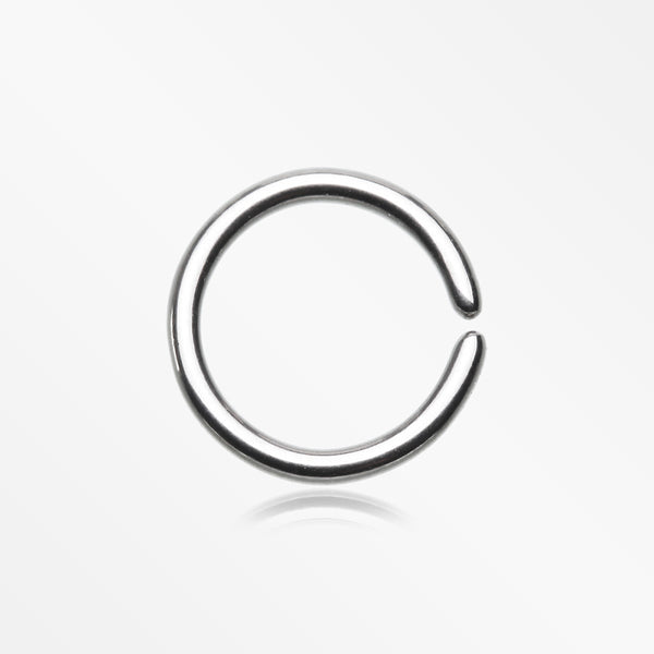 Implant Grade Titanium Basic Bendable Twist Hoop Ring