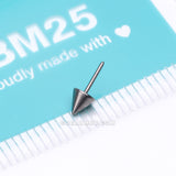 Implant Grade Titanium OneFit™ Threadless Spike Top Part
