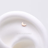 Implant Grade Titanium OneFit™ Threadless Rose Gold Crescent Moon Top Part