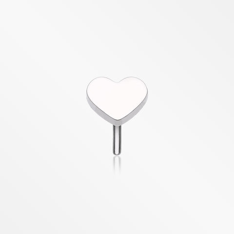 Implant Grade Titanium OneFit™ Threadless Heart Top Part
