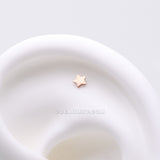 Implant Grade Titanium OneFit™ Threadless Rose Gold Star Top Part