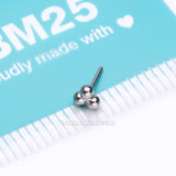 Implant Grade Titanium OneFit™ Threadless Trinity Bali Beads Top Part