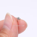 Implant Grade Titanium OneFit™ Threadless Trinity Bali Beads Top Part