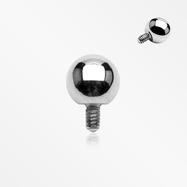 Implant Grade Titanium Basic Ball Dermal Anchor Top