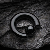 Colorline PVD Steel Captive Bead Ring-Black