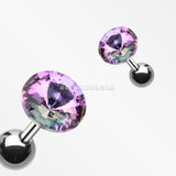 Pointy Faceted Crystal Cartilage Earring-Vitrail Light