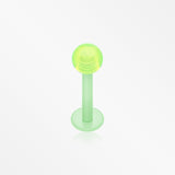 Basic UV Acrylic Flexible Shaft Labret-Light Green