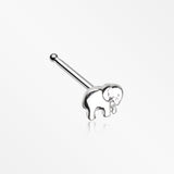 Adorable Baby Elephant Nose Stud Ring