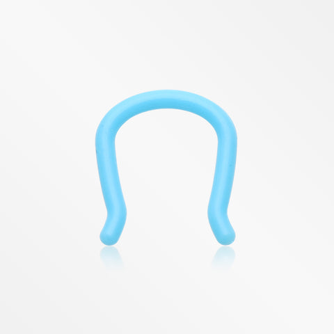 Bio-Flexible Soft Touch Septum Pincher-Light Blue