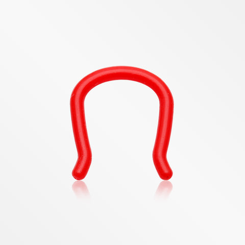 Bio-Flexible Soft Touch Septum Retainer-Red