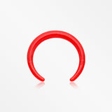 Bio-Flexible Soft Touch Septum Pincher-Red