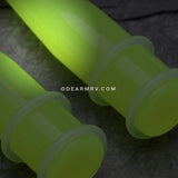 A Pair of Glow in the Dark Taper-Green