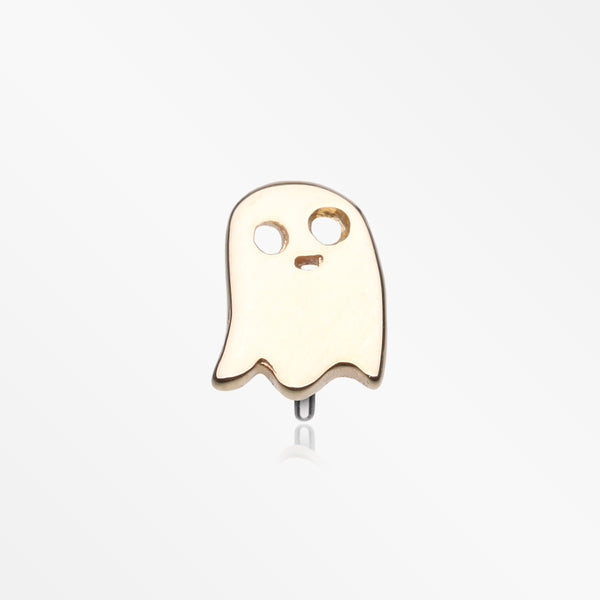 14 Karat Gold OneFit™ Threadless Adorable Lil Ghost Top Part