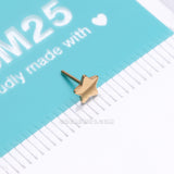Pure24K Implant Grade Titanium OneFit™ Threadless Star Top Part