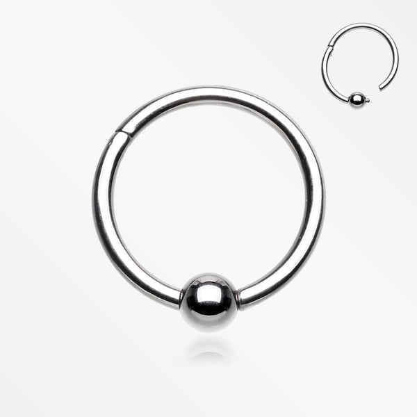 Captive Bead Ring Style Seamless Clicker Ring