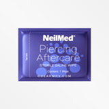 Detail View 2 of NeilMed Piercing Aftercare Saline Wipes (Pack of 24)